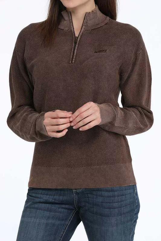 1/4 ZIP SWEATER
