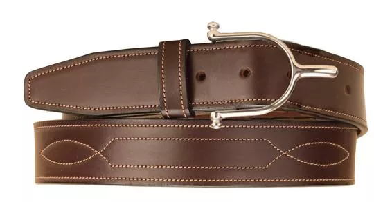 11/2IN STITCH BELT W/SPUR BUCKLE