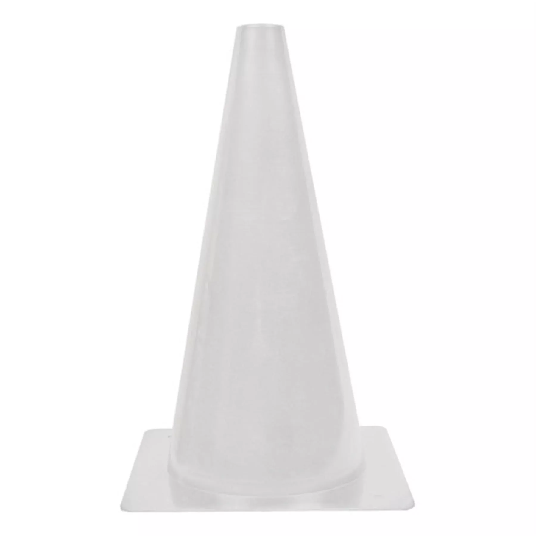 12" Training Cones White