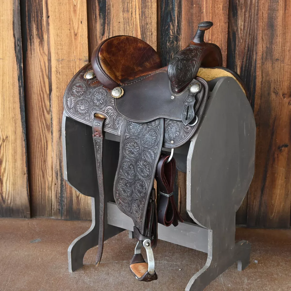 13" USED ALLEN'S BARREL SADDLE