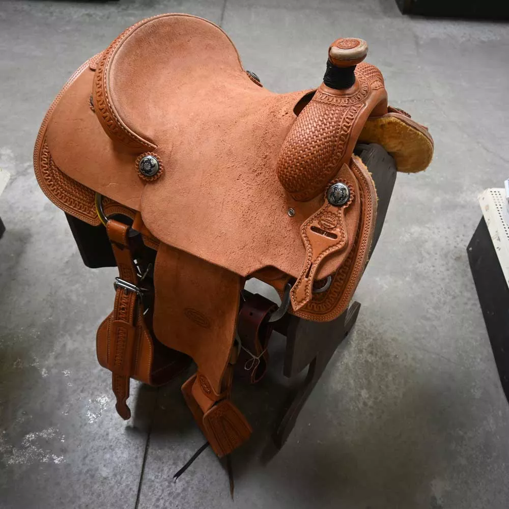 14.5" TESKEY'S CALF ROPING SADDLE