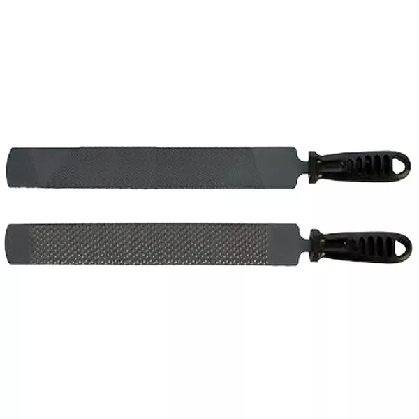 14 in Hilason Tanged RASP Plastic Easy Grip Black Handle