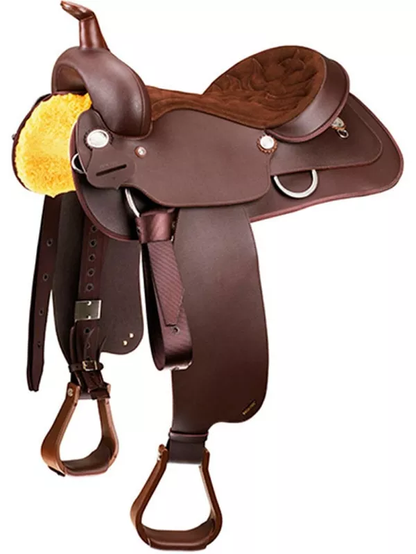 14" to 17" Wintec Western All Rounder SemiQH Saddle