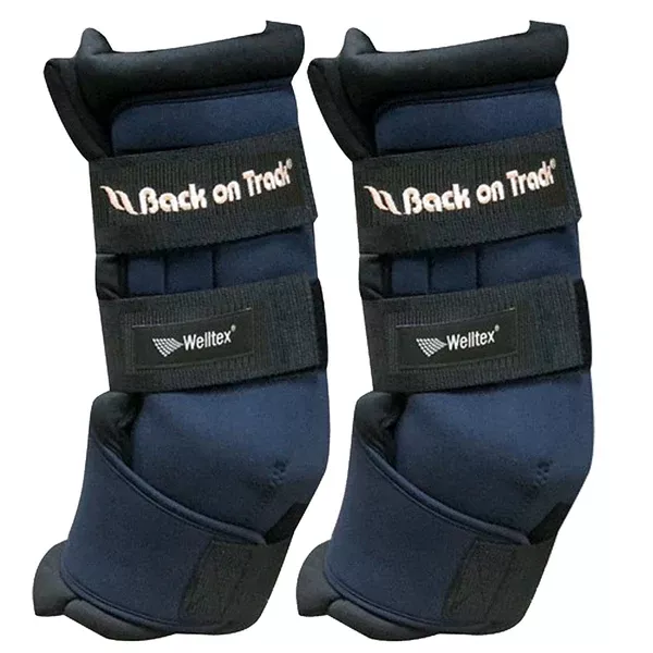 16" Back On Track Quick Wraps - Navy (Pair)Navy