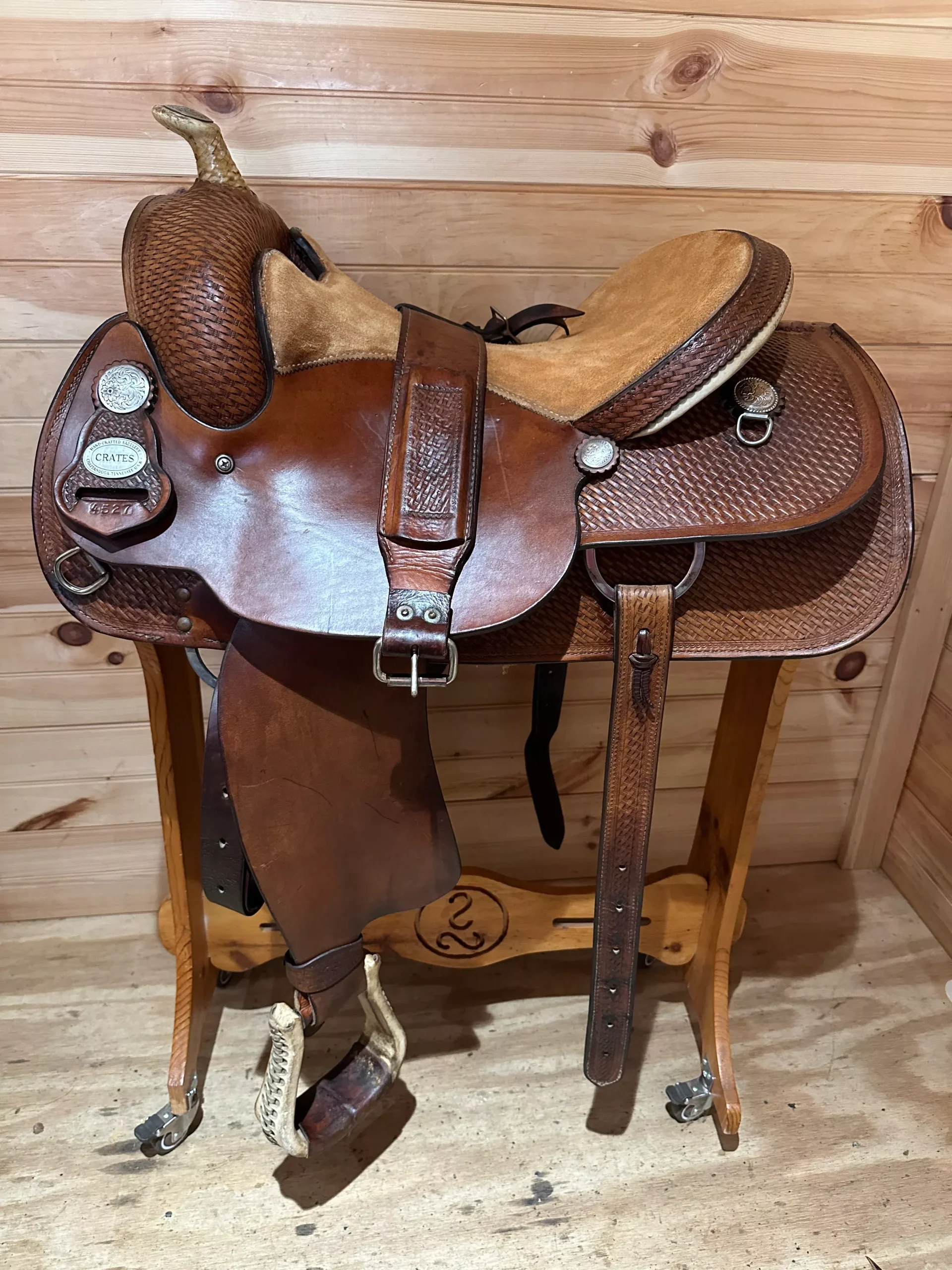 16” Crates Equi-Fit Reiner Western Saddle Model 4527