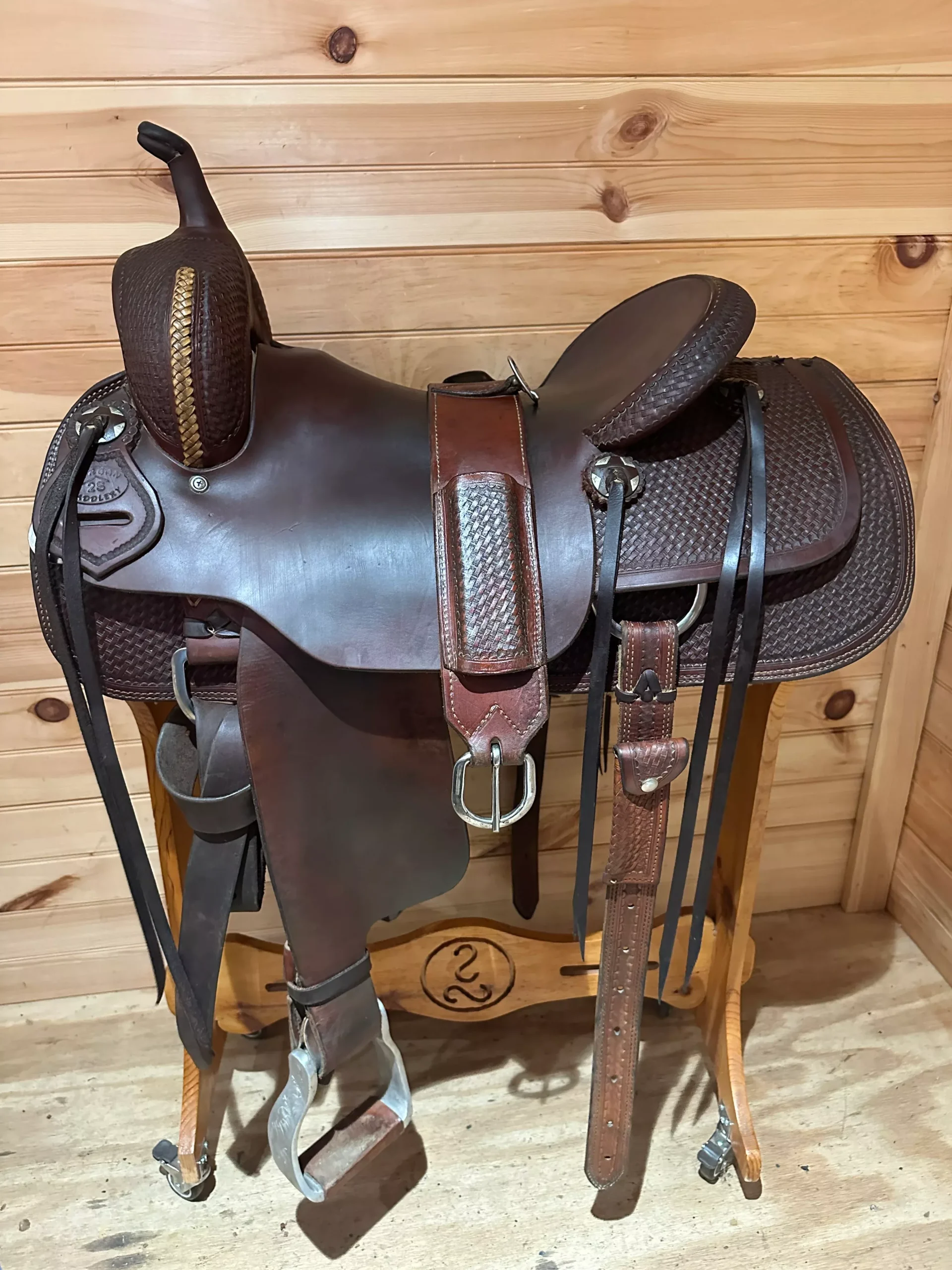 16” Morgan Saddlery 2S Ranch Cutter Western Saddle