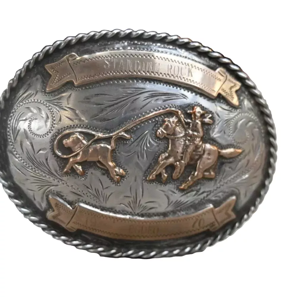 1970 Standing Rock Rodeo Buckle