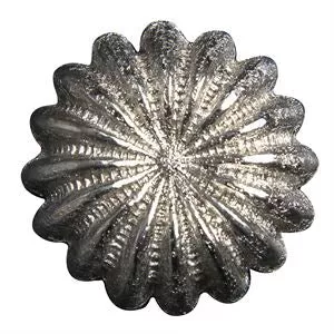 1IN Silver Round Saddle