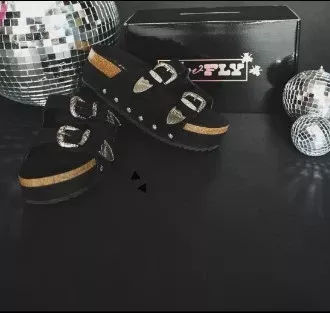 2 Fly Co Platinum Buckle Lux Sandals