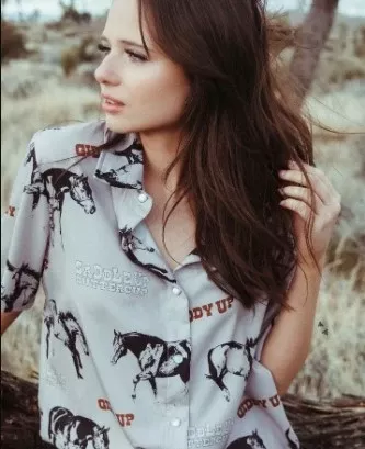 2 Fly Co Saddle Up Buttercup Top