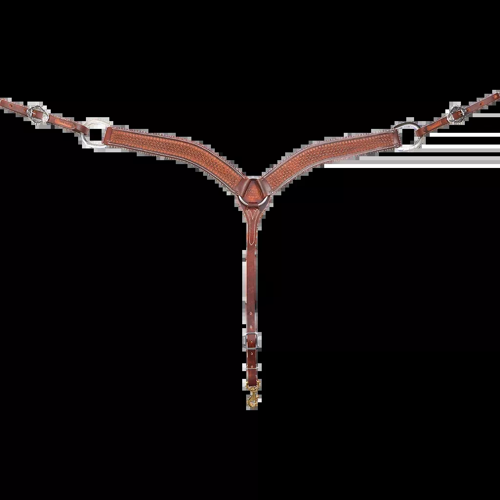 2" Mini Basket Weave Breastcollar