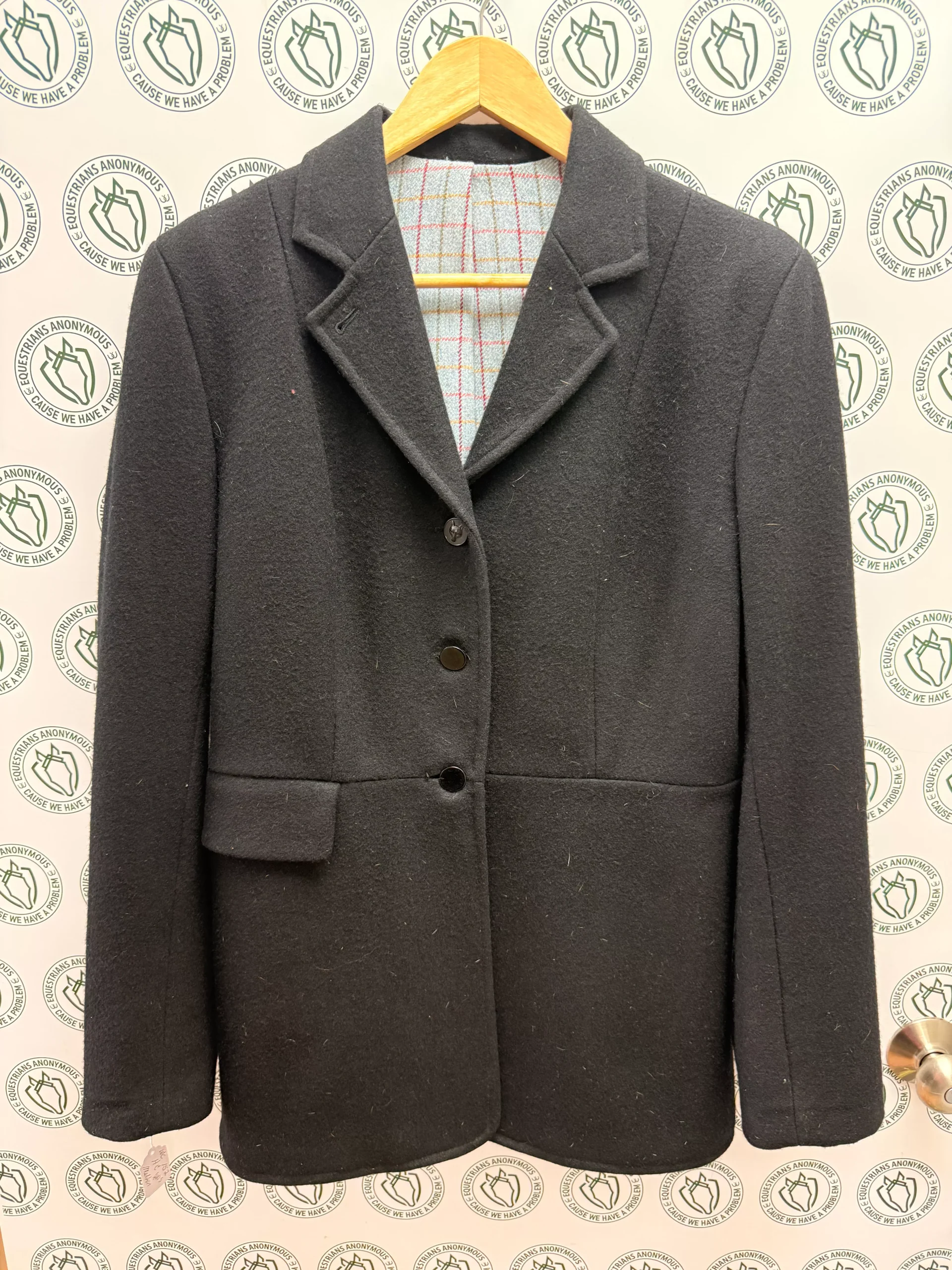 36 Melton Hunt coat Black