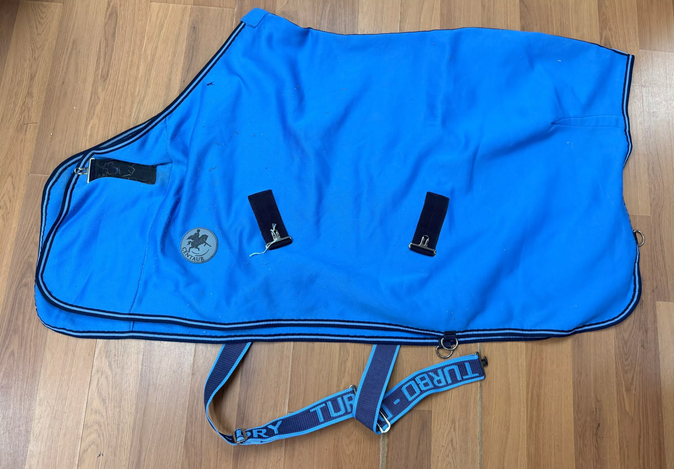 48" - 52" small pony light blue cooler