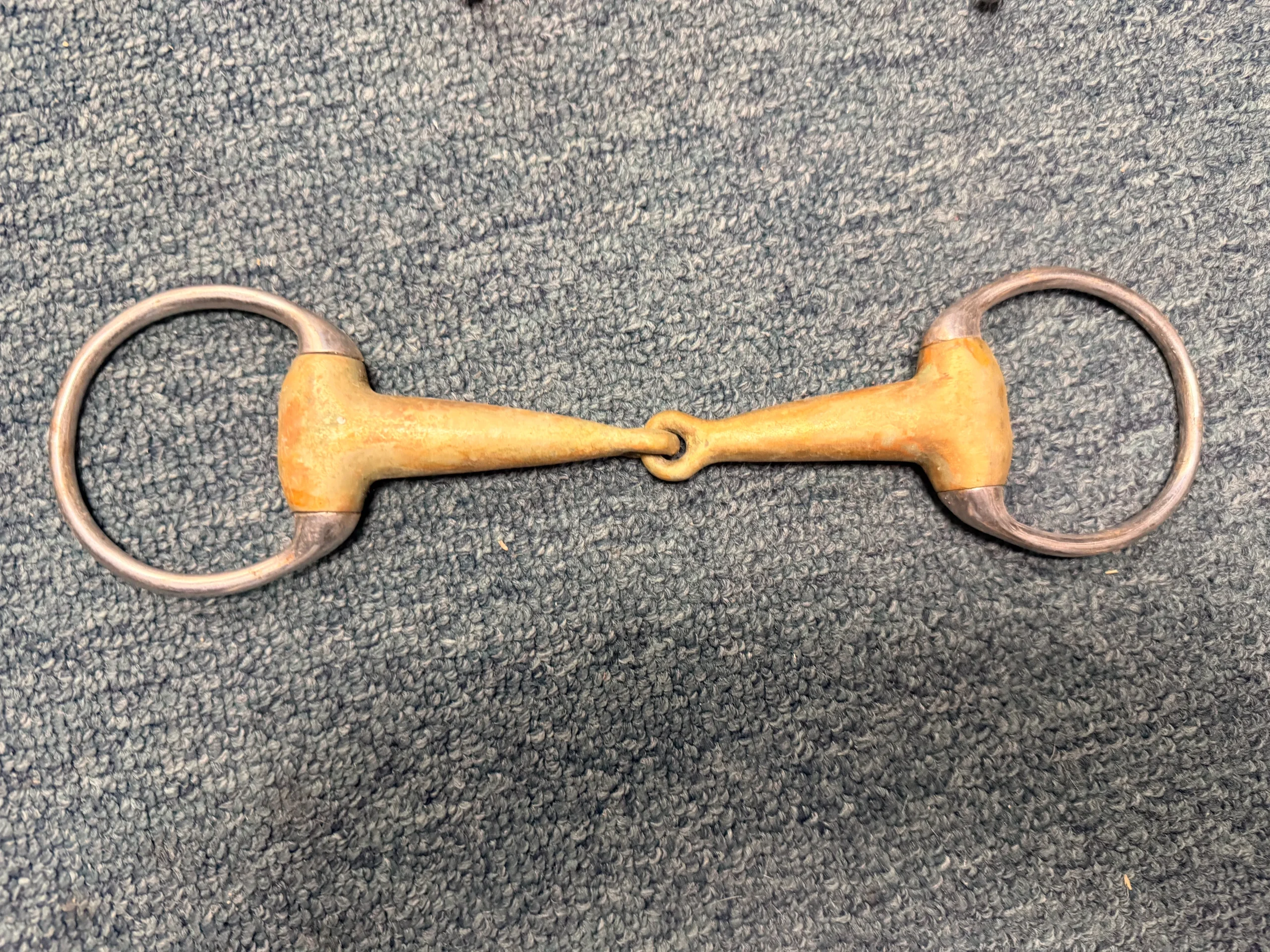 5.5" Eggbutt Snaffle thick bars