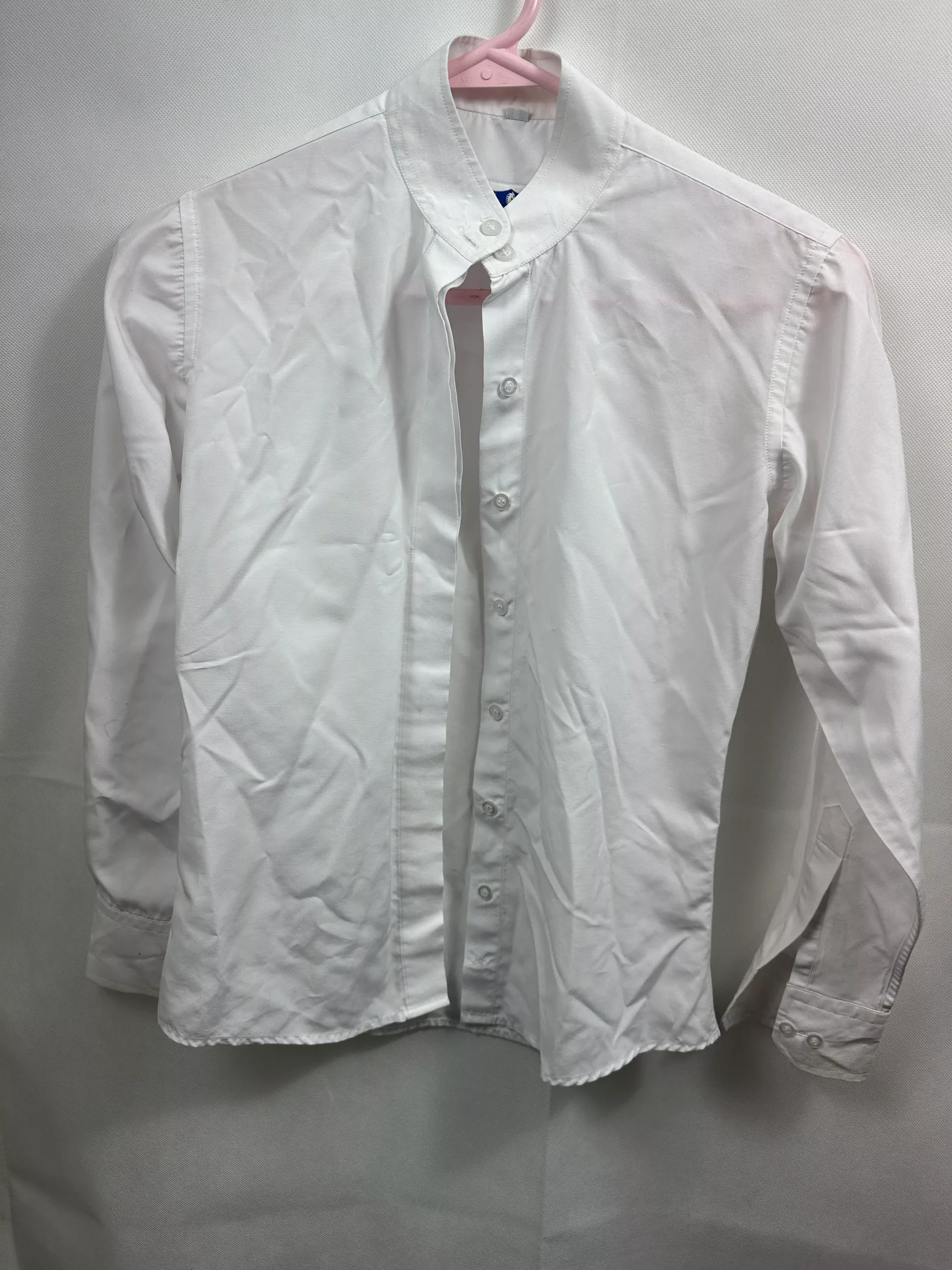 8 Youth White Show Shirt