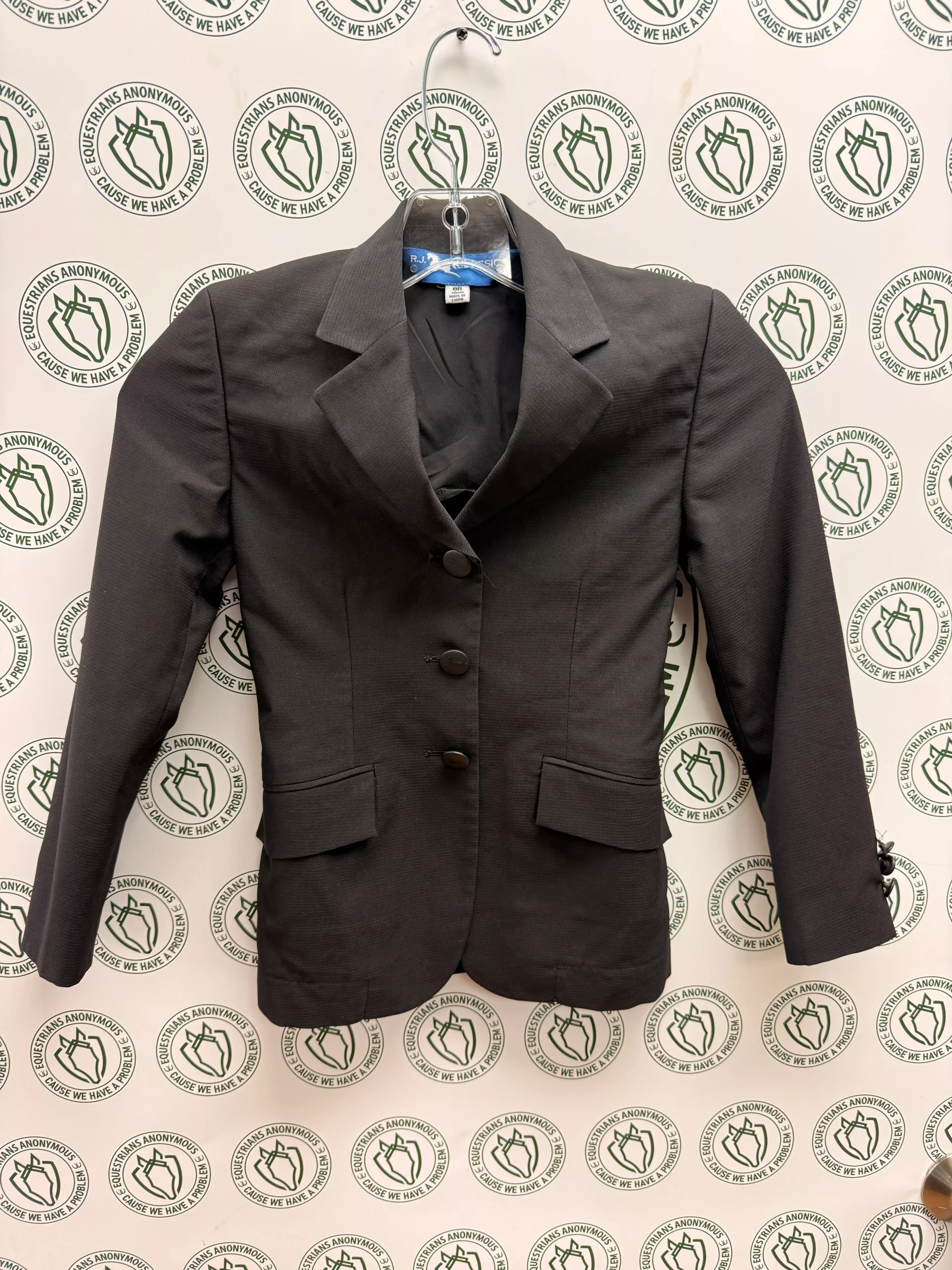 8R Youth Black Hunt Coat by RJC