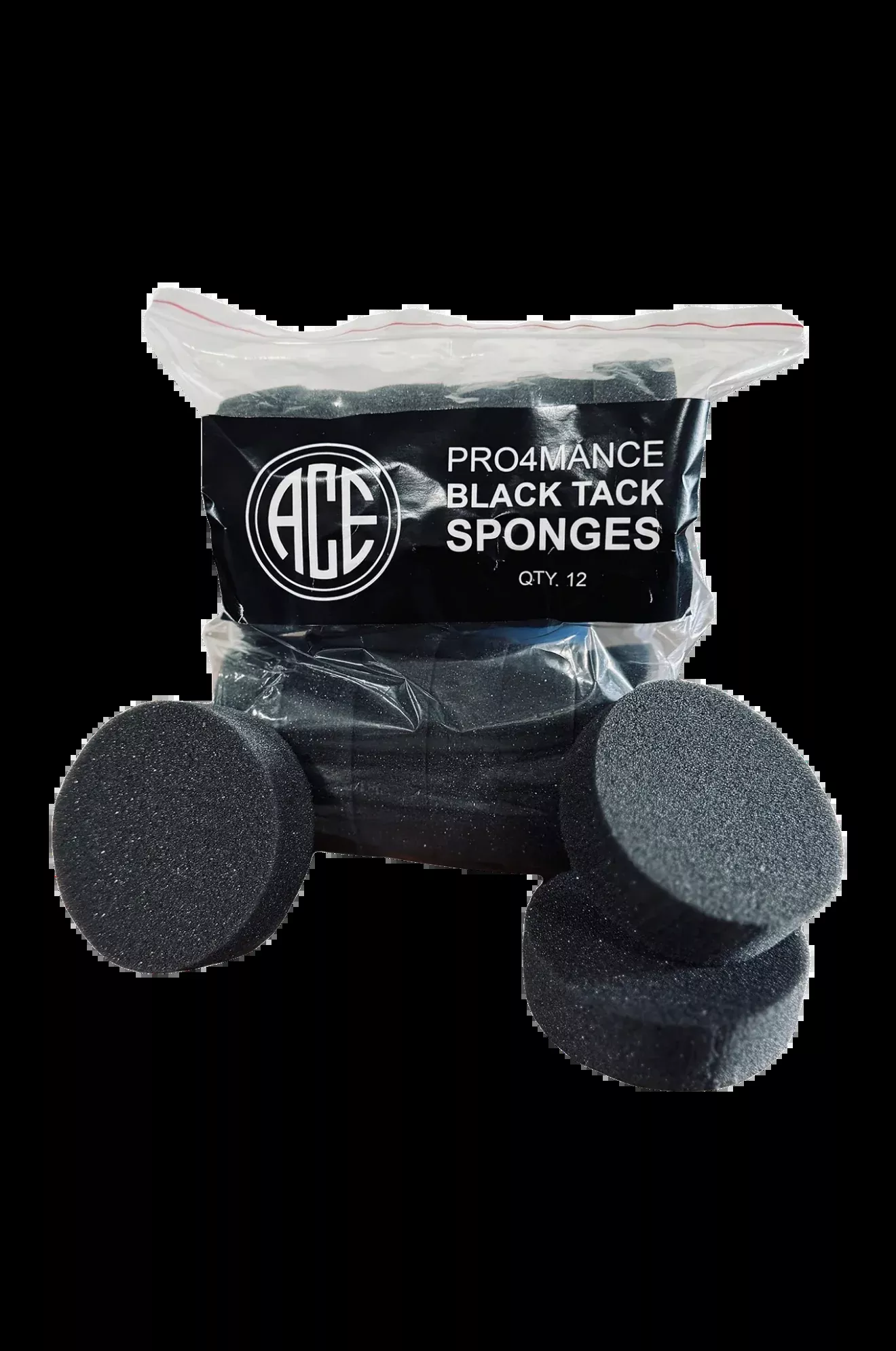 ACE Pro4mance Black Tack Sponges