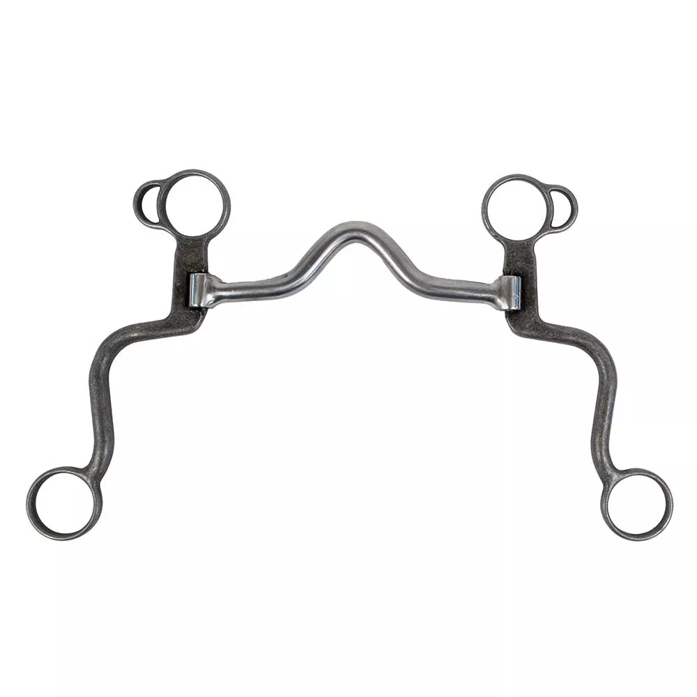Aged Iron Small Shank Medium Port Bit