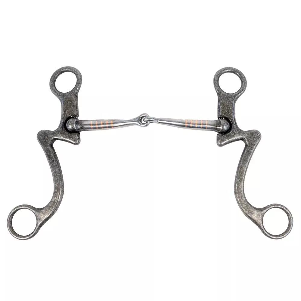 Aged ST Snaffle with Inco Inlay