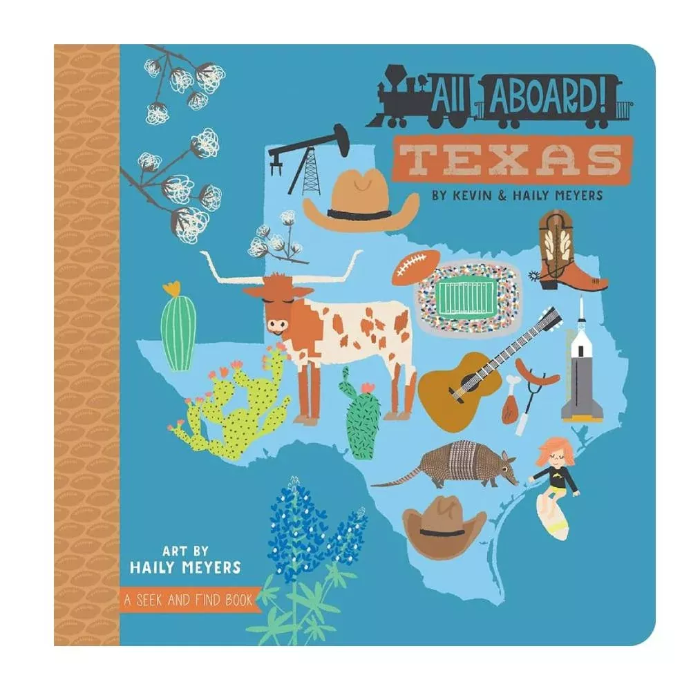 All Aboard! Texas: A Seek & Find Book