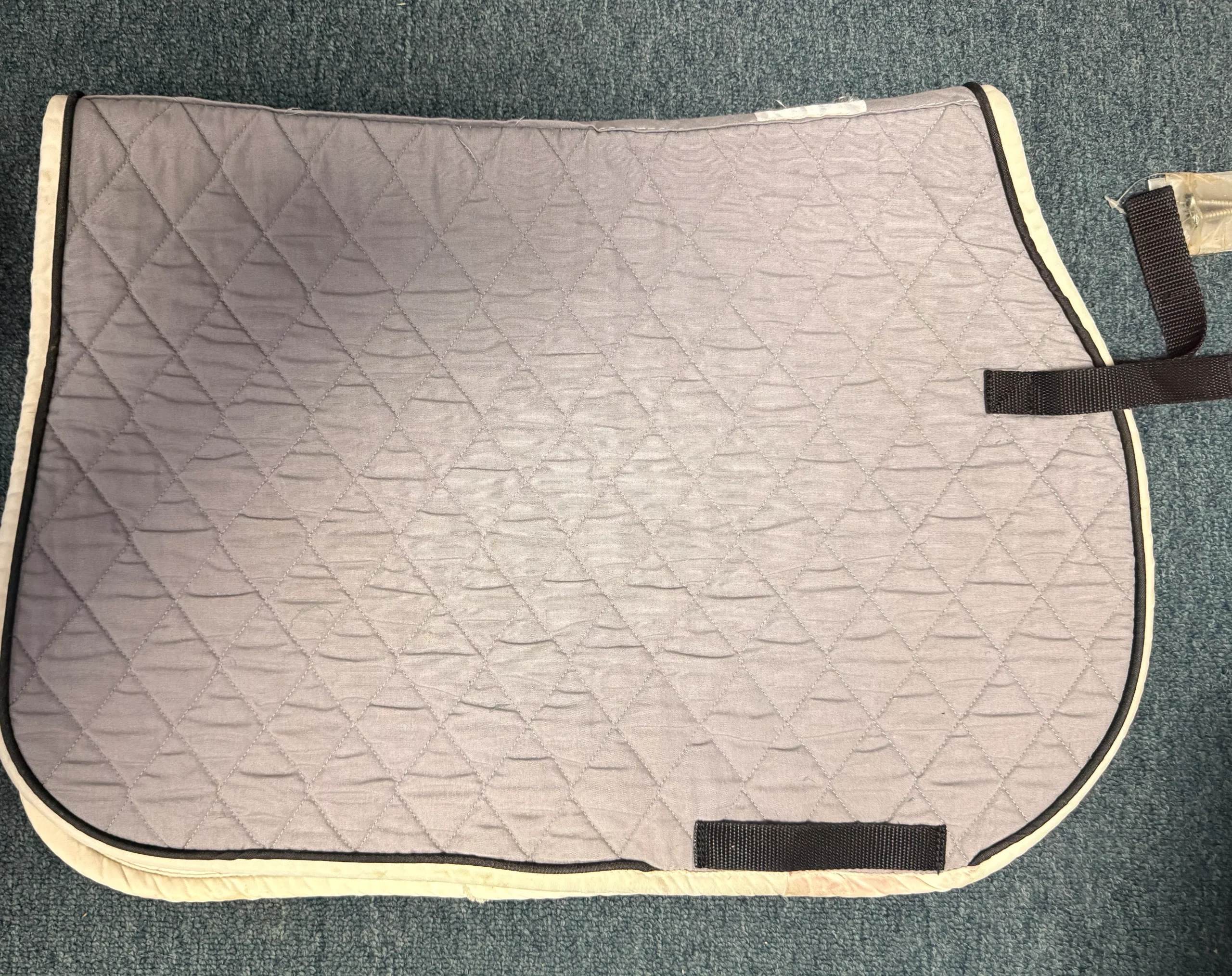 All purpose blue grey saddle pad