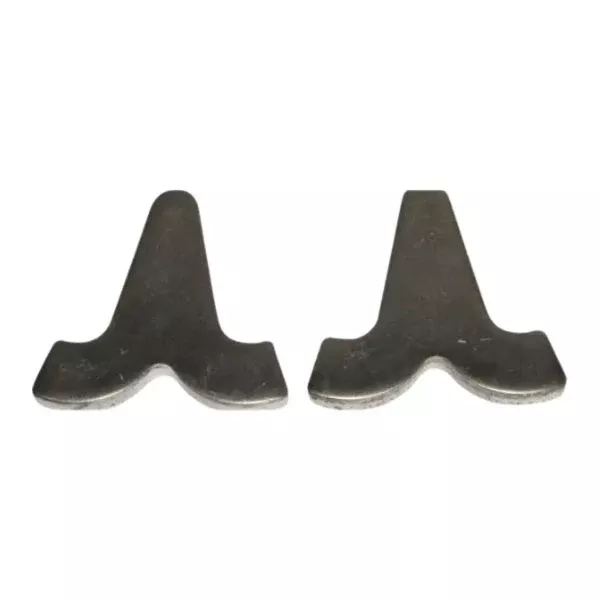 Aluminium Heart Bar Insert Horse Shoes