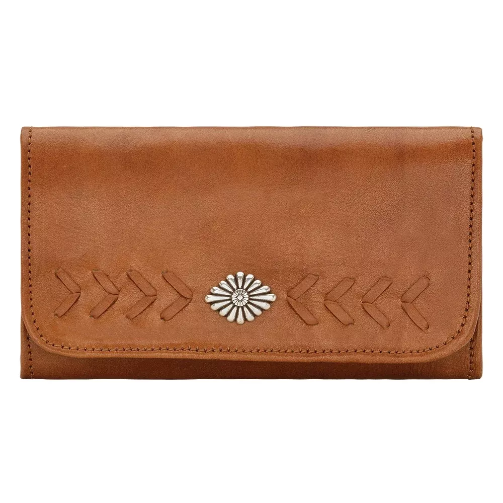 American West Ladies Mohave Canyon Tri-Fold Wallet