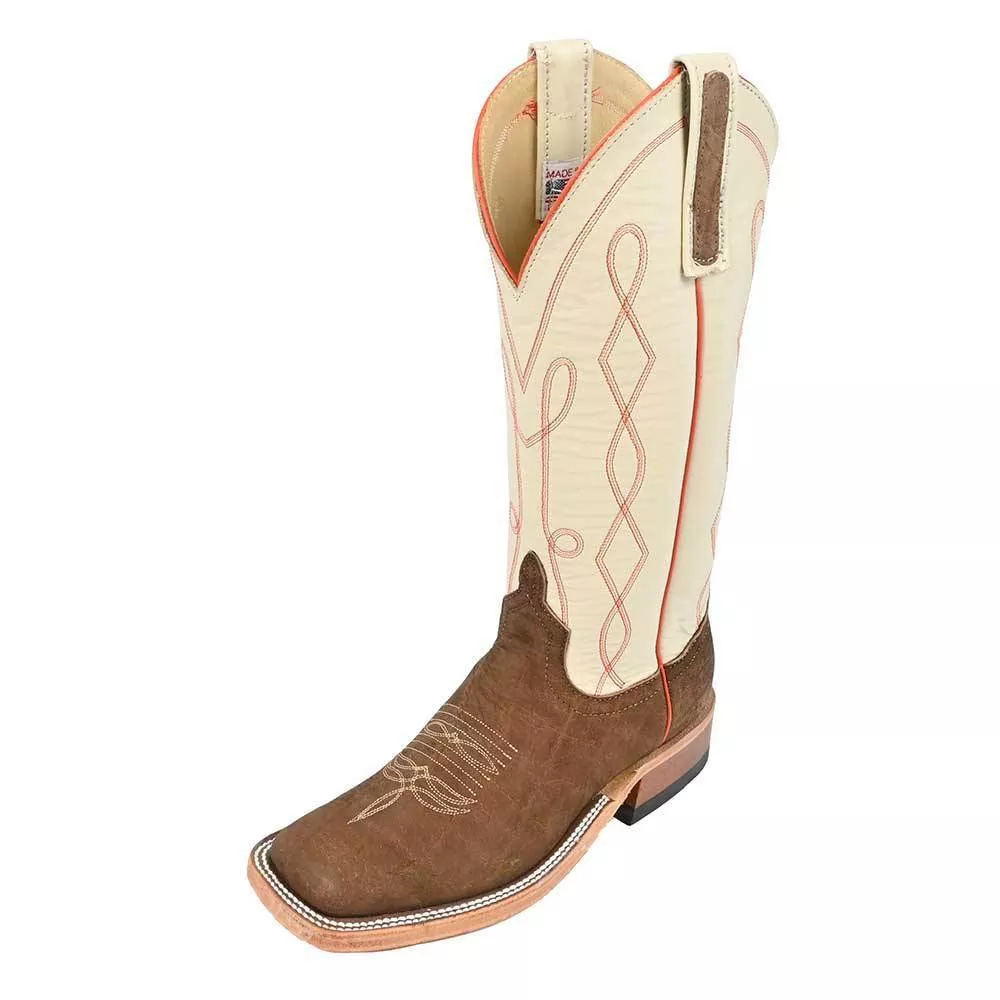 Anderson Bean Men's Tan Buffed Elephant Boot - Teskey's Exclusive