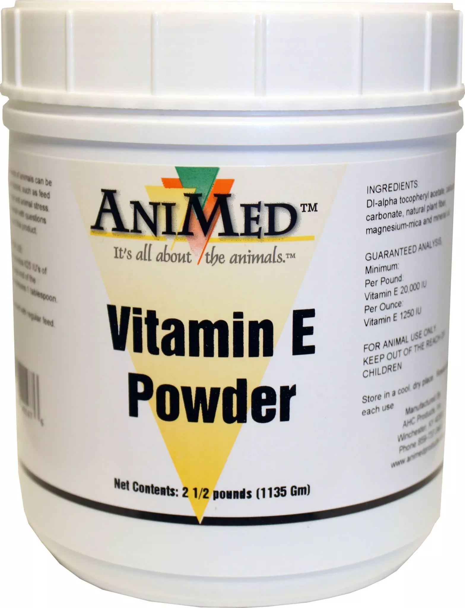 AniMed Vitamin E Supplement Powder For Horses