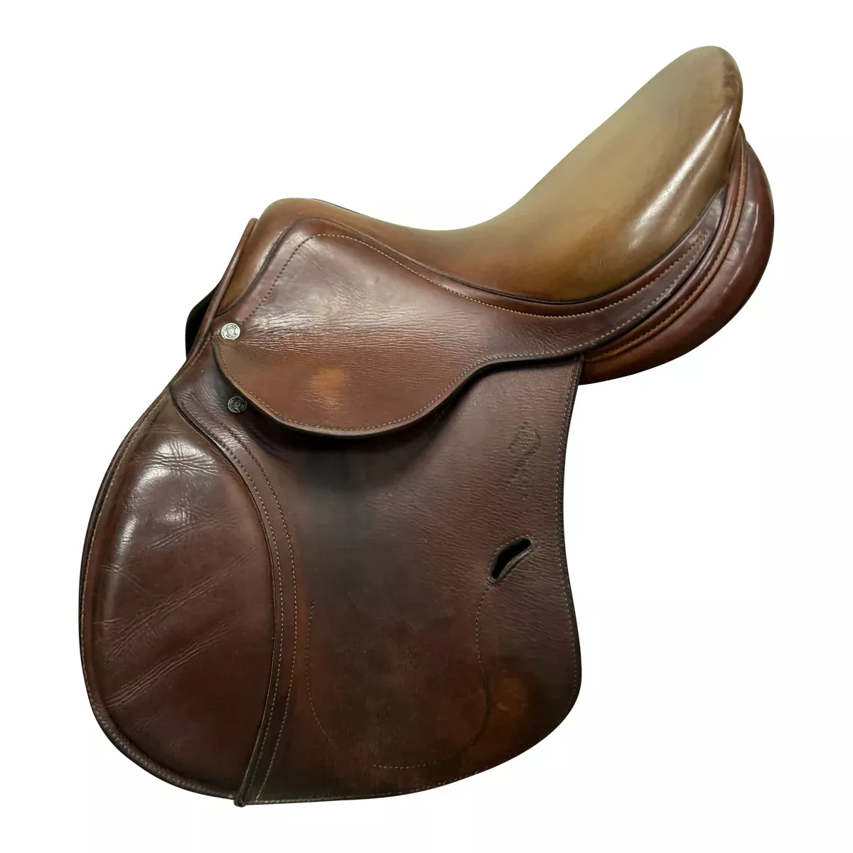 Antares 2008 Jumping Saddle in Brown - 15.5"