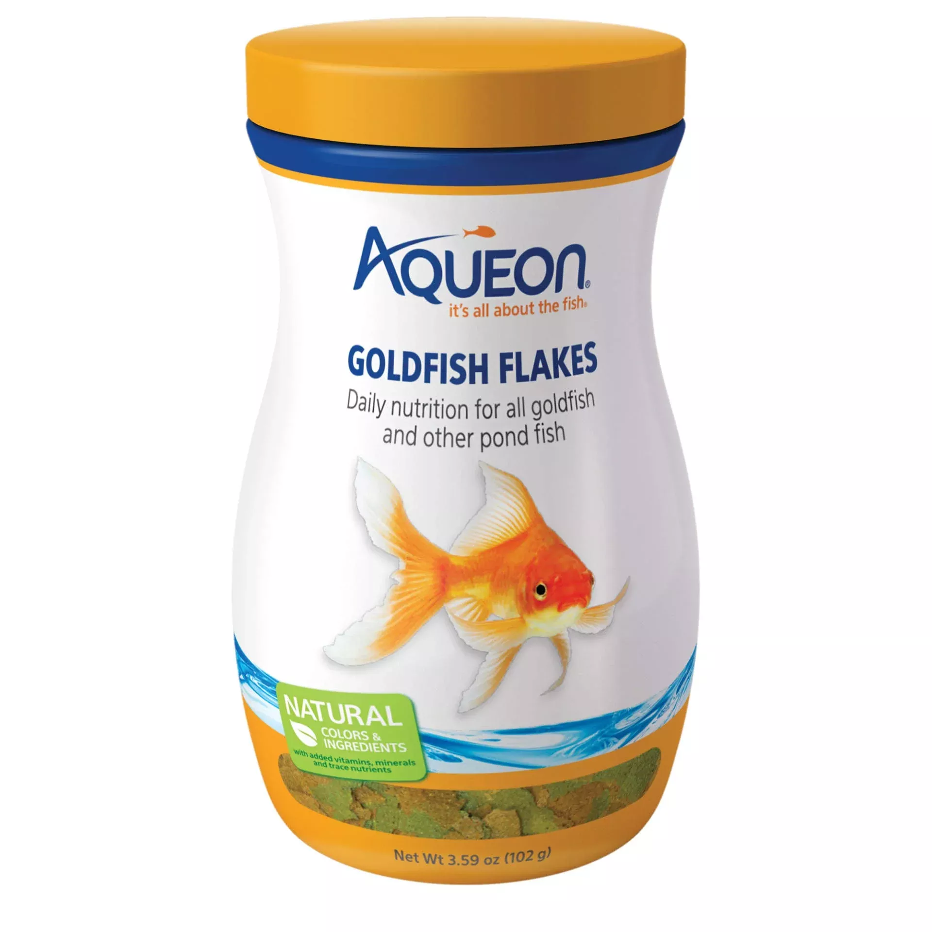 Aqueon Goldfish Flakes 3.59 oz