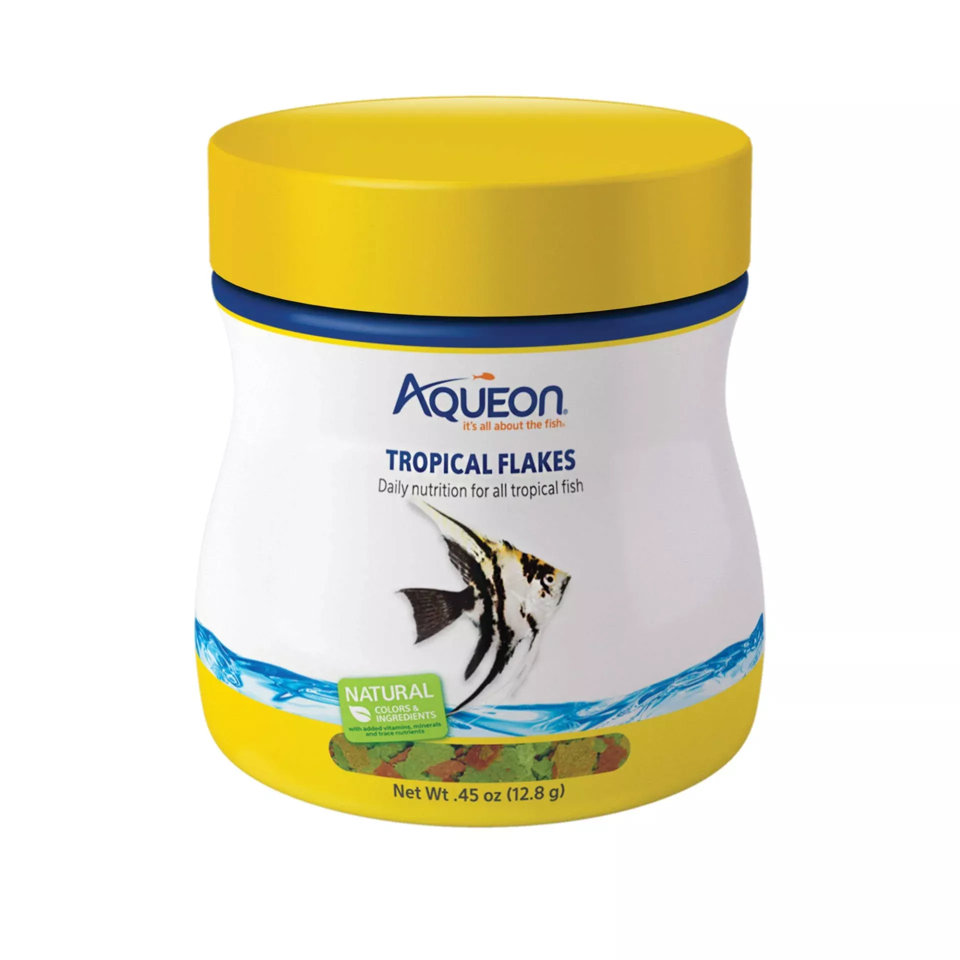 Aqueon Tropical Flakes Fish Food, 0.45 oz