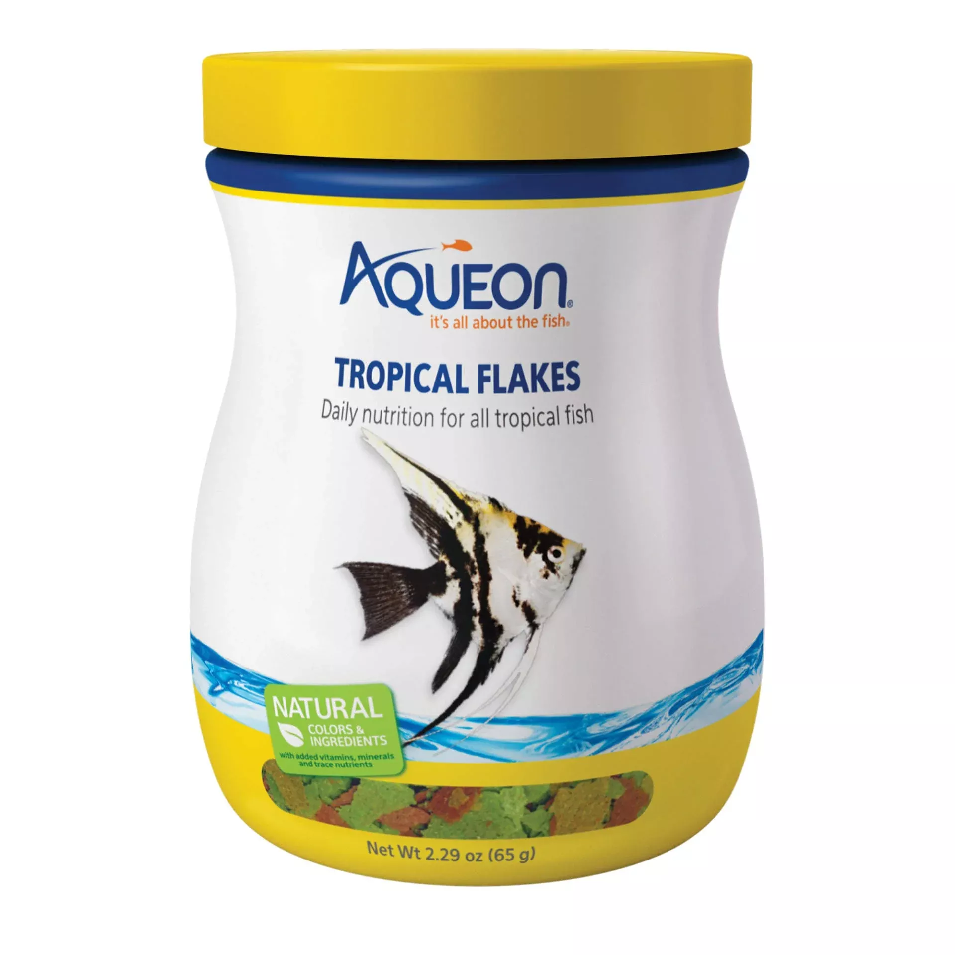 Aqueon Tropical Flakes Fish Food 2.29 oz