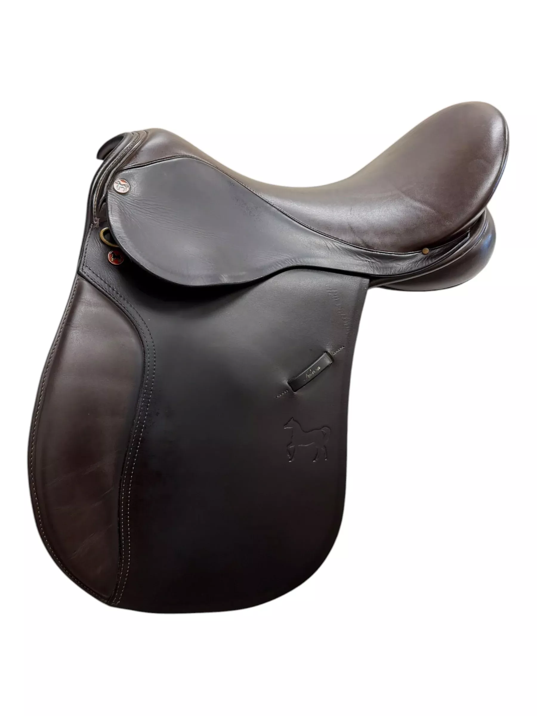 Arabian Saddle Co DR Saddle - Brown - 17.5" / Wide Spring Tree - USED