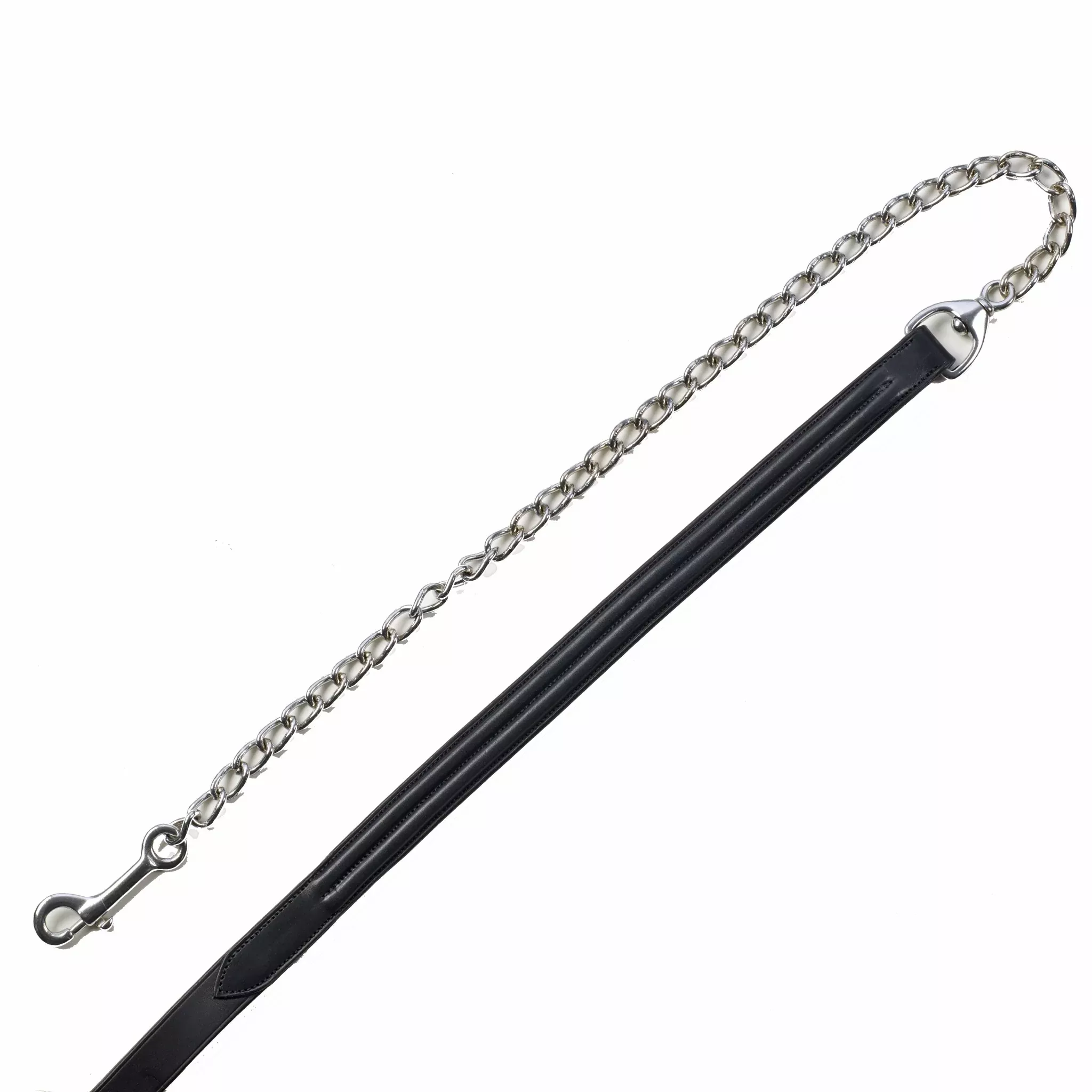 Aramas Double Raised Lead with Nickel-Plated Brass Chain