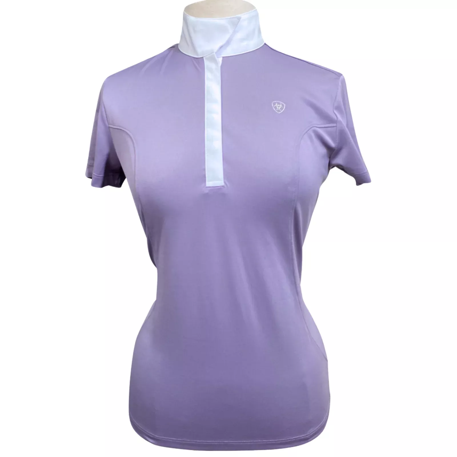 Ariat 'Aptos' Show Shirt in Wisteria - Women's XS
