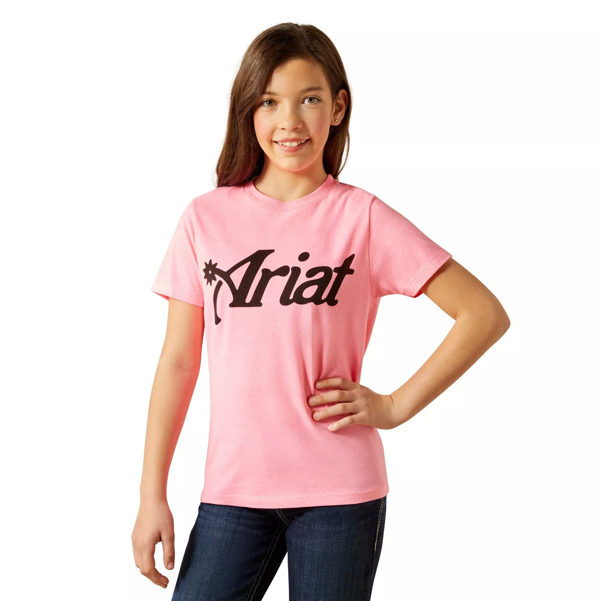 Ariat Girls' Spur Script T-Shirt