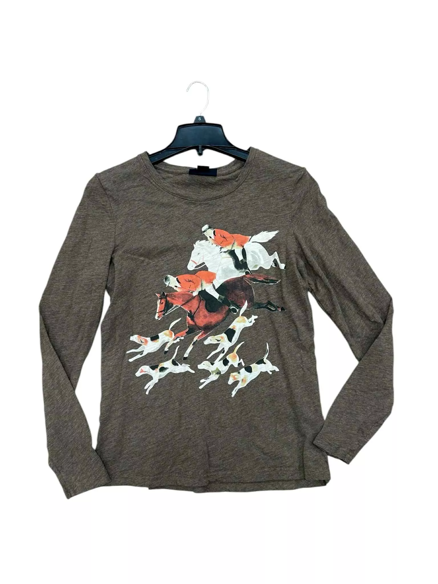 Ariat Hunt Scene Top - Brown - Large - USED