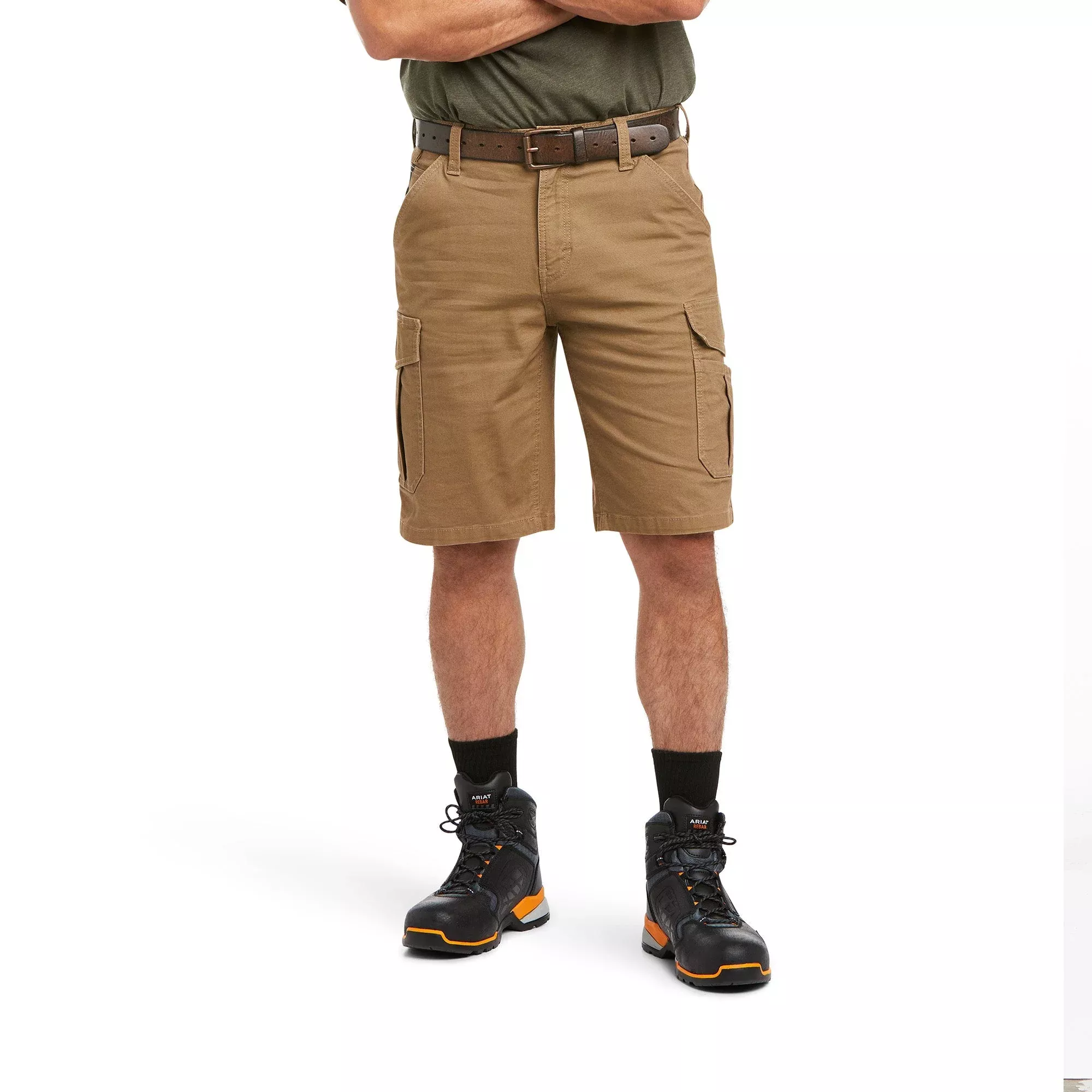 Ariat Men's Rebar DuraStretch Made Tough Cargo Shorts