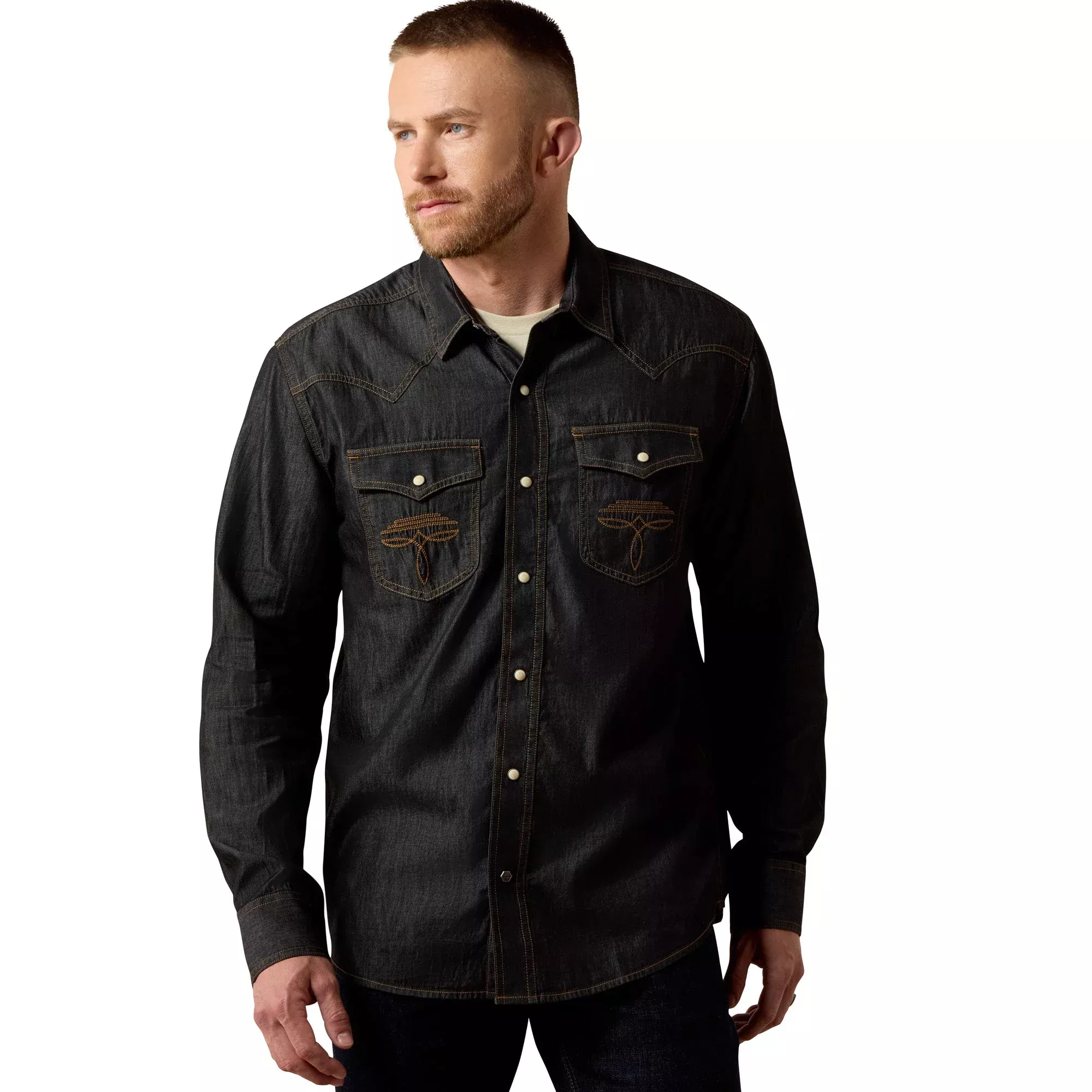 Ariat Men's Retro Halford Fitted Snap Shirt