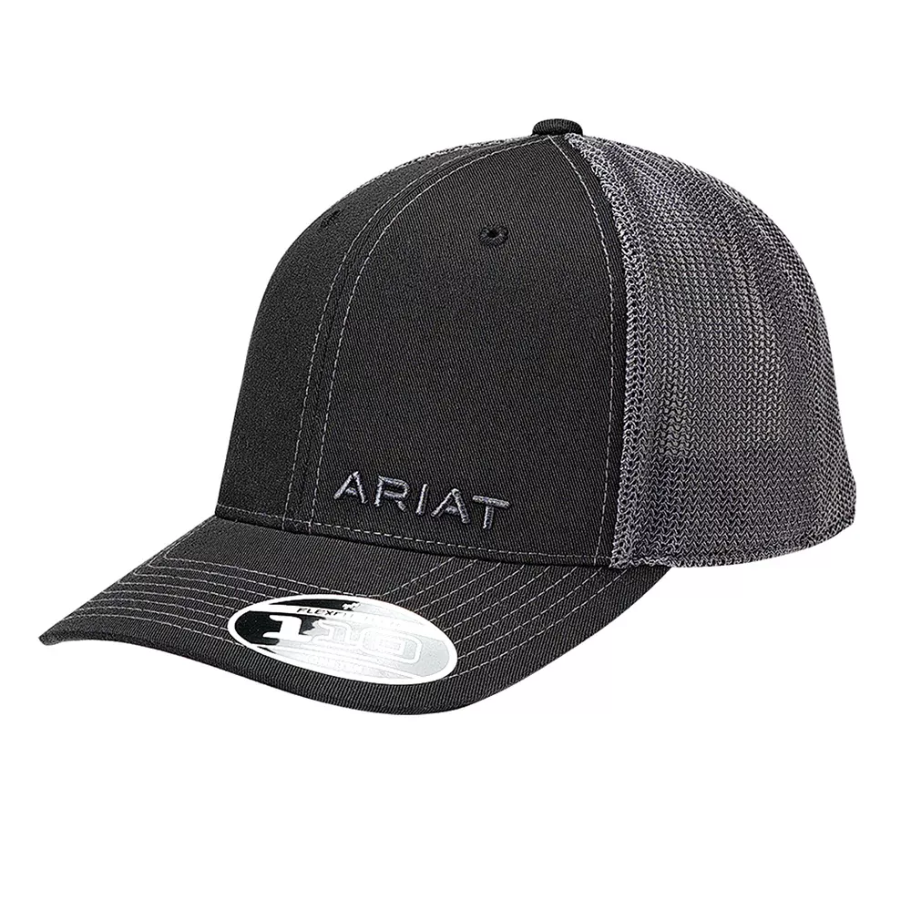 Ariat Men's Solid Black Corner Brand
