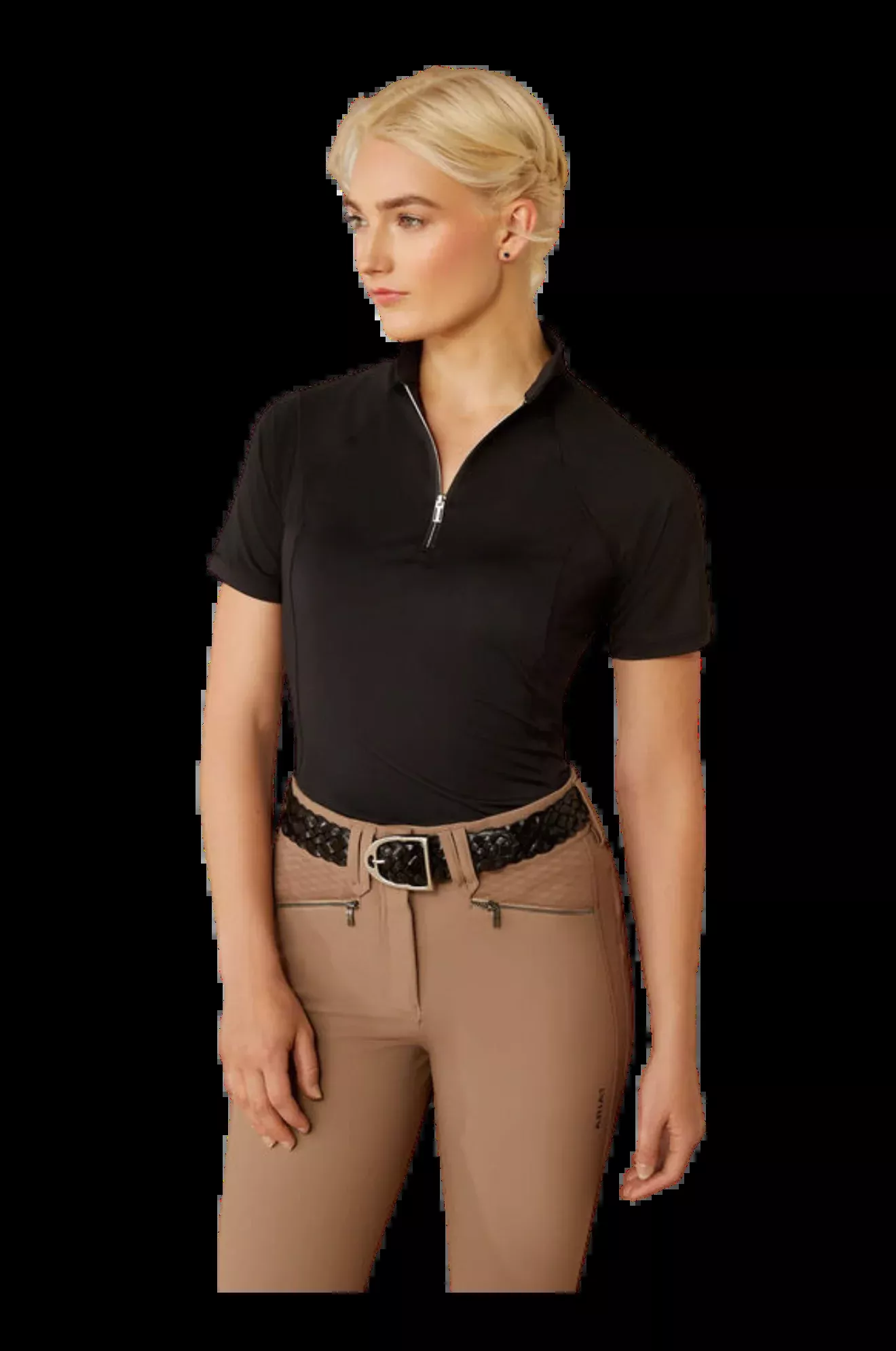 Ariat Soquel 1/4 Zip S/S Baselayer Shirt-26