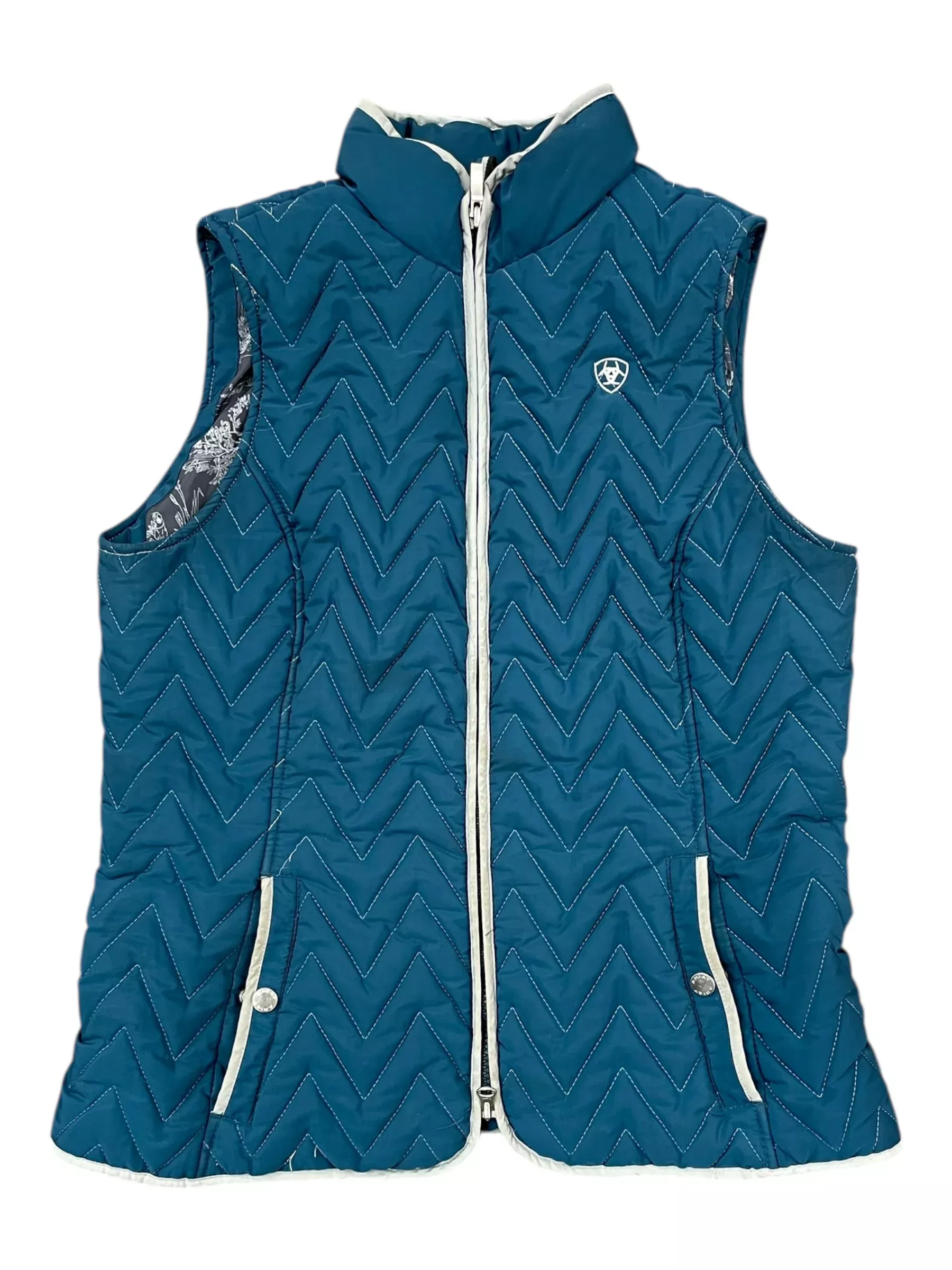 Ariat Vest - Blue/Gray - L - USED