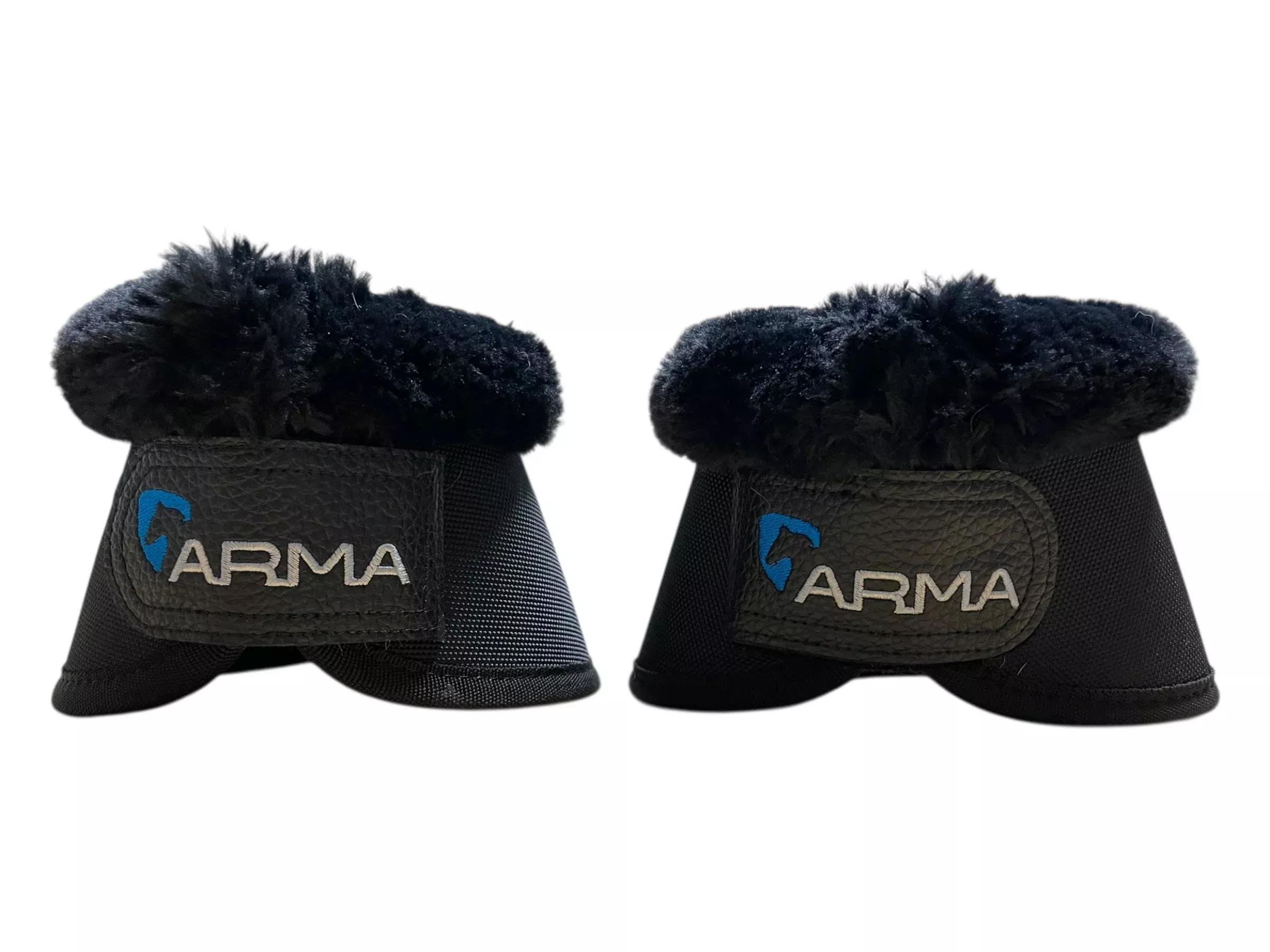 Arma Fleece Trim Bell Boots - Black - F/S - USED