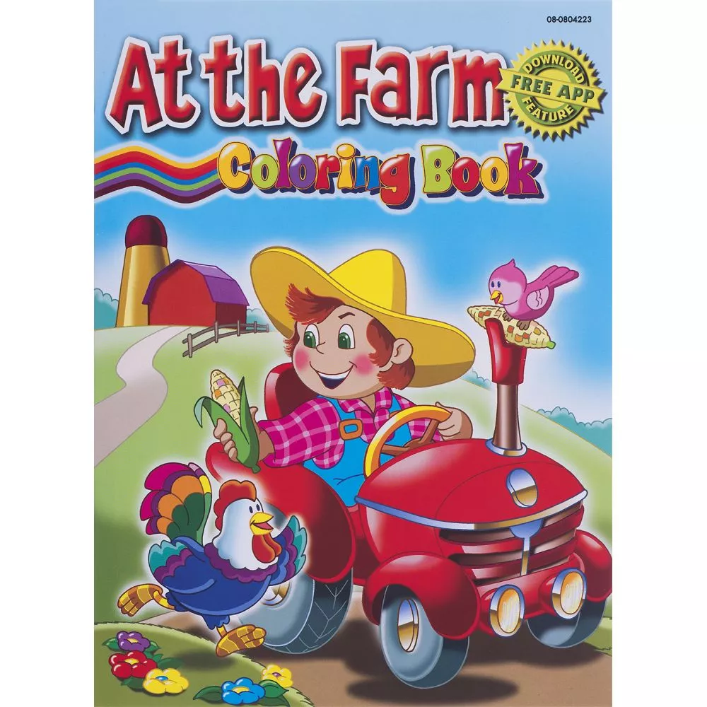 “At the Farm” Coloring Book – 2 Pack