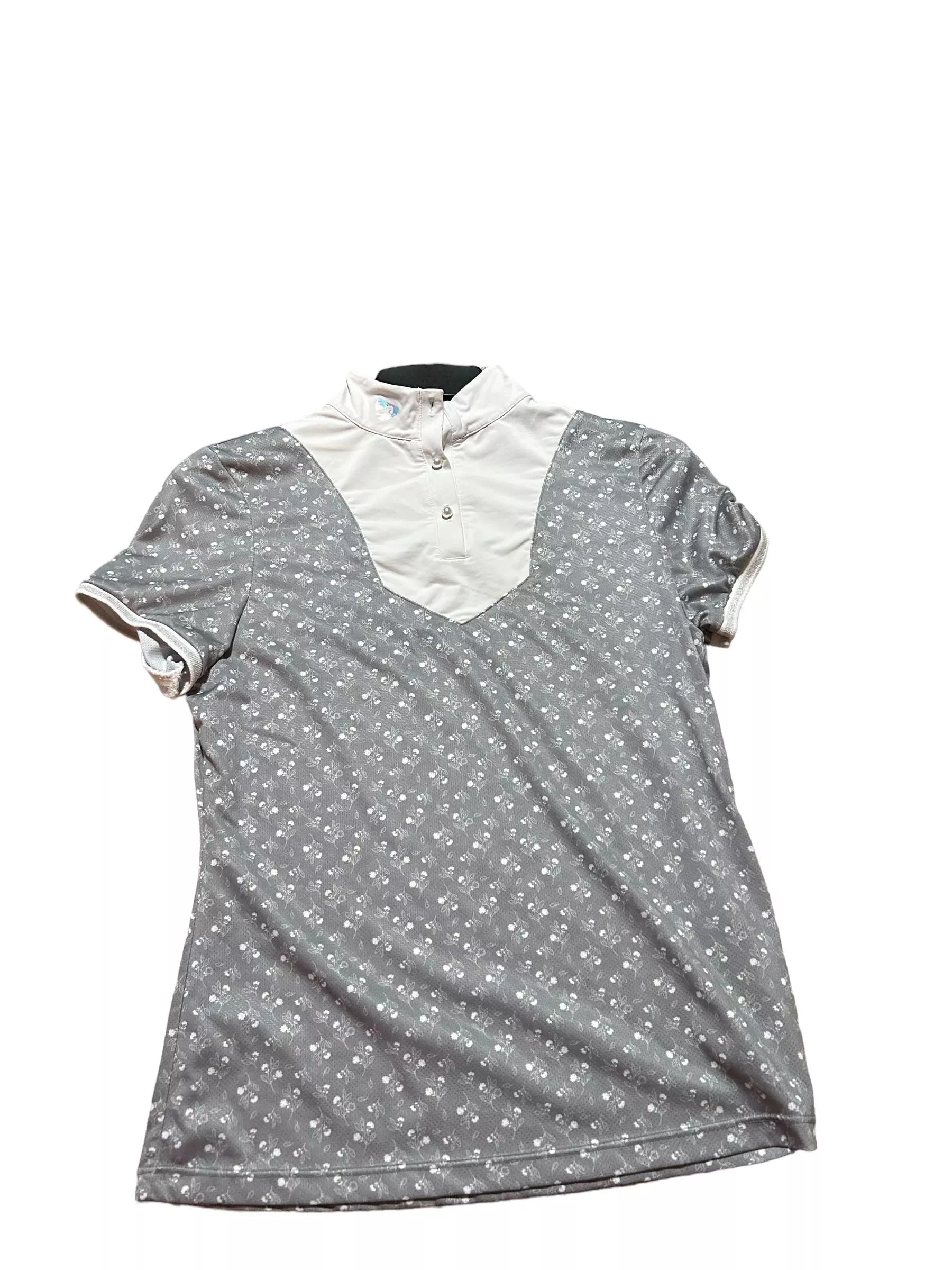 Aubrion Show Shirt- Grey -L - USED -