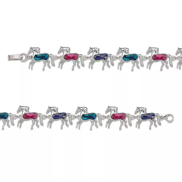 AWST International Paua Shell Horse Bracelet