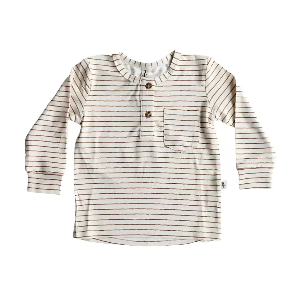 Babysprouts Boy's Henley Shirt - FINAL SALE