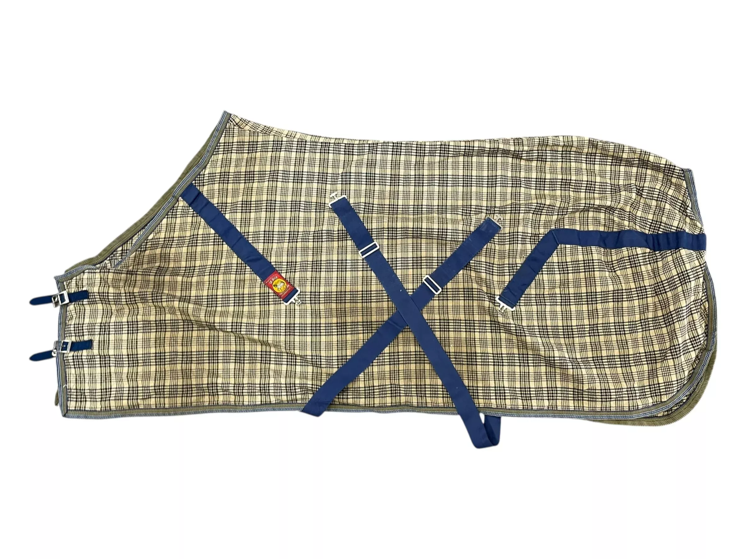 Baker Stable Sheet - Baker Plaid - Approx 72" - USED