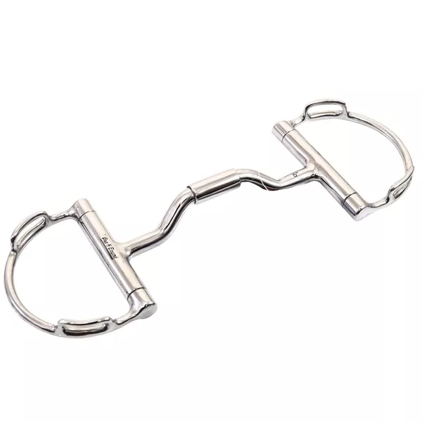 Bar H Equine Stainless Steel D Ring Racking Snaffle Bit